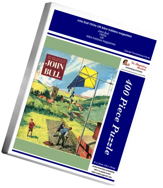 John Bull 1950s UK kites hobbies magazines