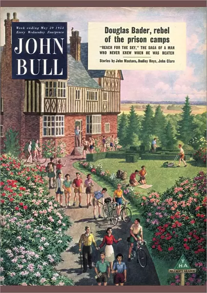 John Bull 1950s UK holidays youth hostels outdoors countryside bicycles bikes cycling