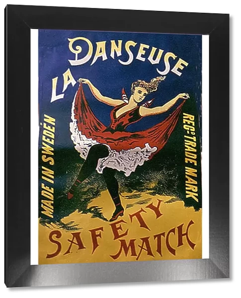 La Danseuse 1920s France mcitnt matchbox covers safety matches