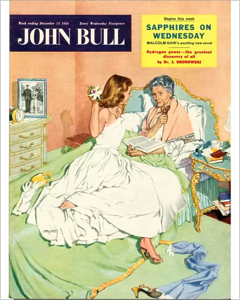John Bull 1950s UK love mothers and daughters magazines