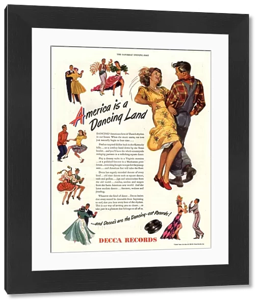 Decca Records 1940s USA dancing
