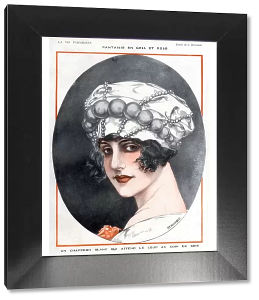La Vie Parisienne 1920 1920s France C Herouard illustrations womens portraits hats