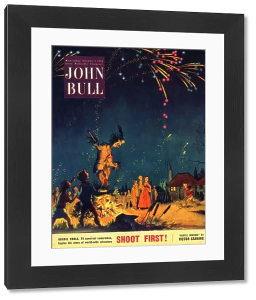 John Bull 1954 1950s UK guy fawkes fireworks magazines