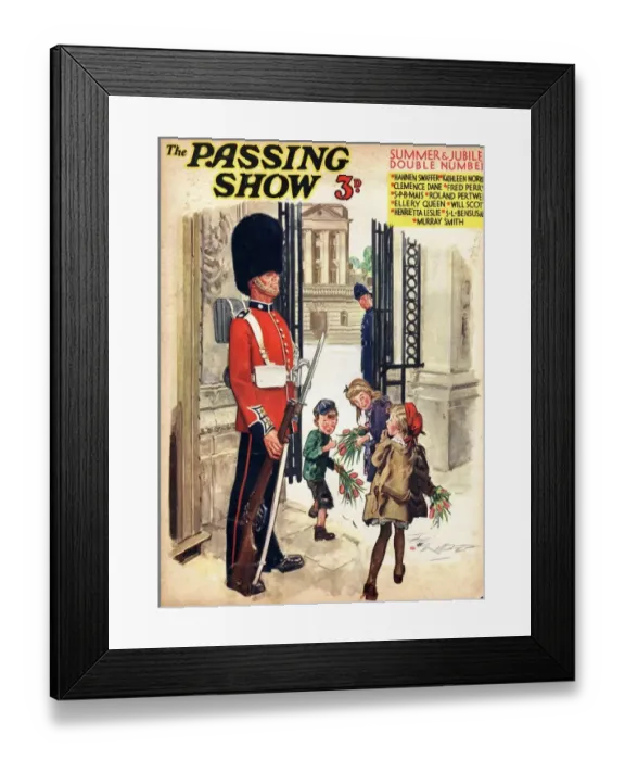 Framed Print : 1930s, UK, The Passing Show, Magazine Cover Framed Print : 1930s, UK, The Passing Show, Magazine Cover