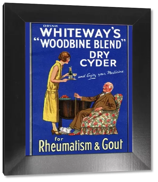 Whiteways 1920s UK whiteways cider rheumatism gout alcohol