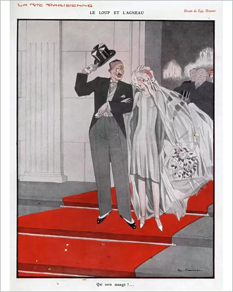 La Vie Parisienne 1920s France the lamb and the wolf marriages weddings young