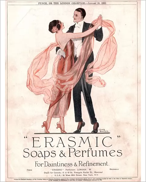 1920s UK erasmic soap perfume evening-dress womens mens womens mens dancing