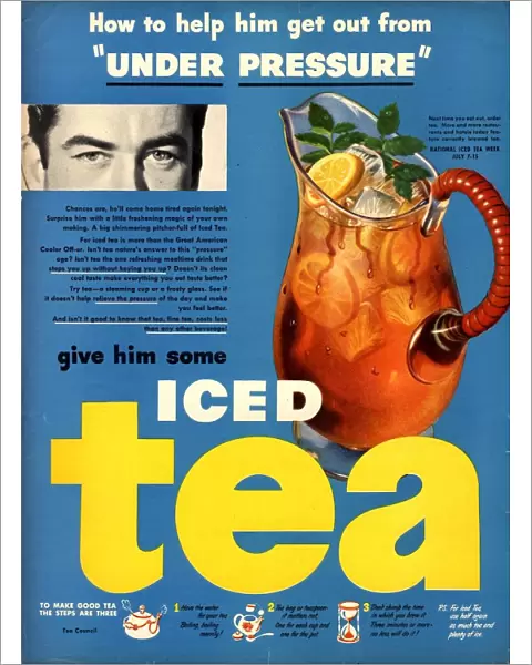 1950s USA iced tea
