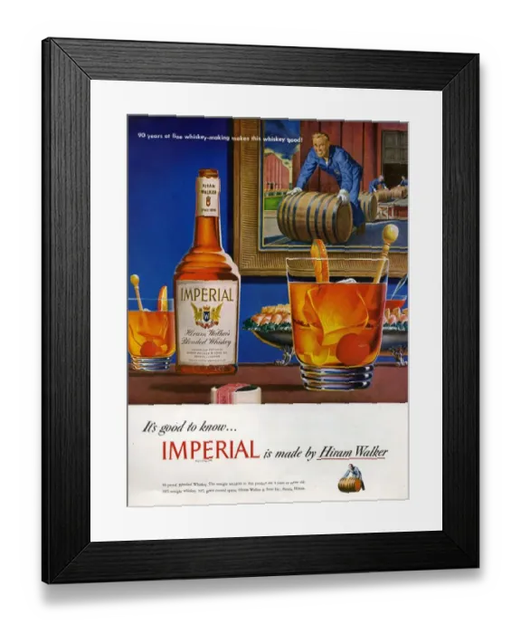 Framed Print : 1940s, USA, Imperial, Magazine Advert Framed Print : 1940s, USA, Imperial, Magazine Advert