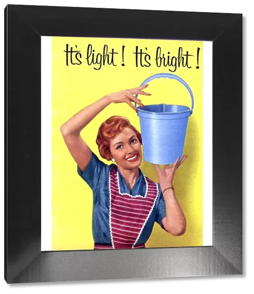 1950s UK housewife housewives buckets