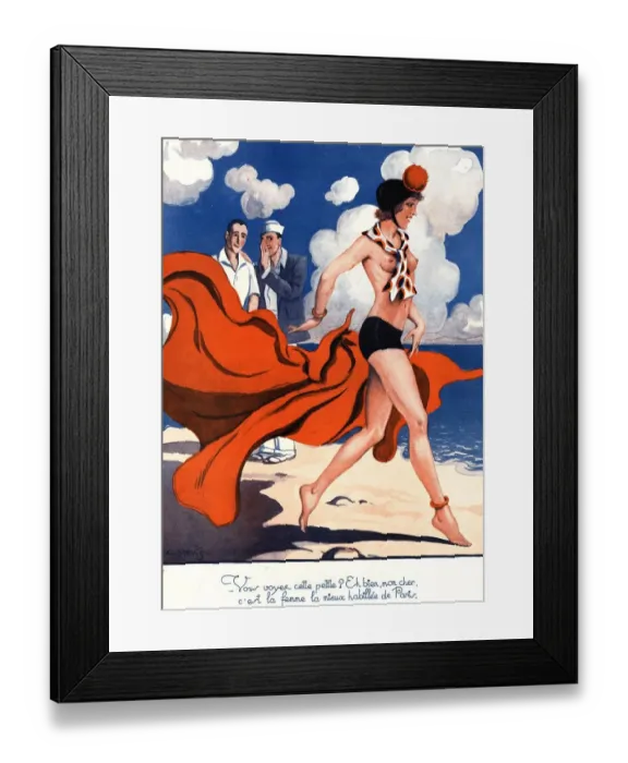 Framed Print : Le Sourire 1920s France glamour erotica magazines Framed Print : Le Sourire 1920s France glamour erotica magazines