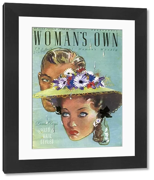 Womans Own 1947 1940s UK womens hats magazines womans