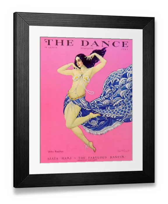 Framed Print : The Dance 1929 1920s USA Vera Forkina magazines maws Framed Print : The Dance 1929 1920s USA Vera Forkina magazines maws