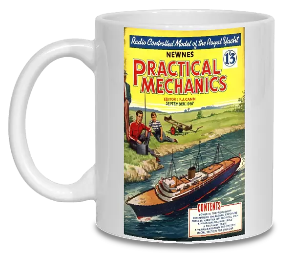 Practical Mechanics 1950s UK diy boats magazines do it yourself
