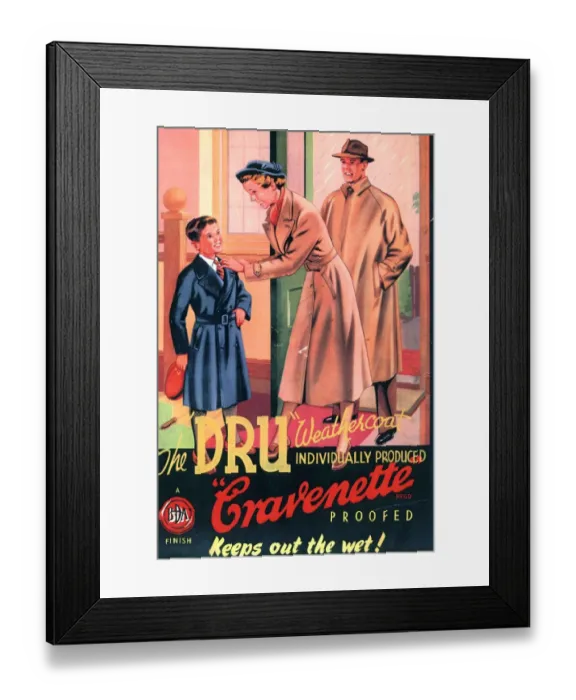 Framed Print : 1950s UK children clothing clothes