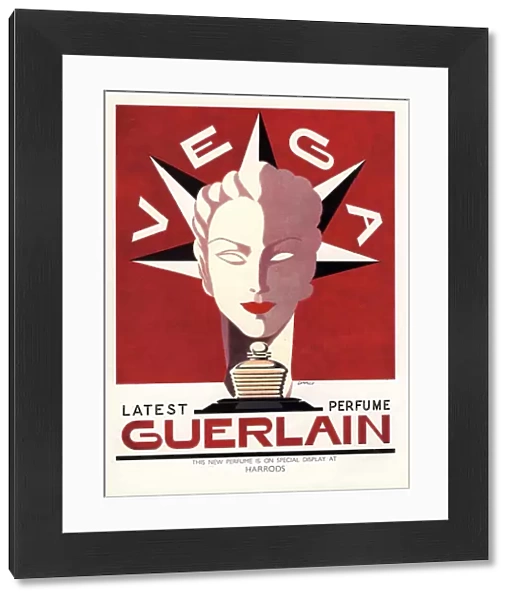 Guerlain 1940s UK guerlain vega art deco womens