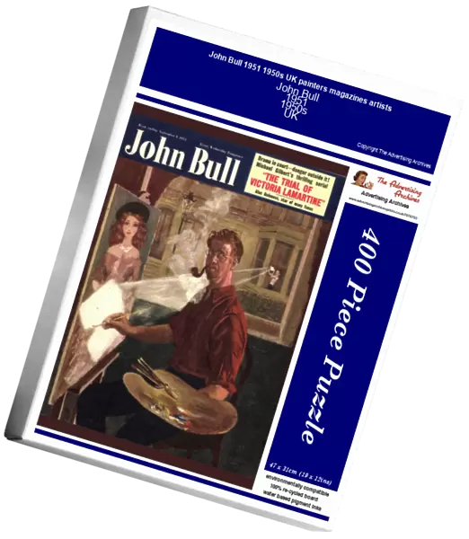 John Bull 1951 1950s UK painters magazines artists