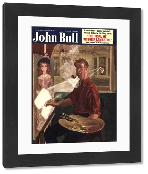 John Bull 1951 1950s UK painters magazines artists