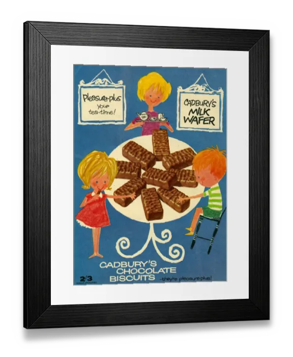 Framed Print : Cadburys, 1960s, UK