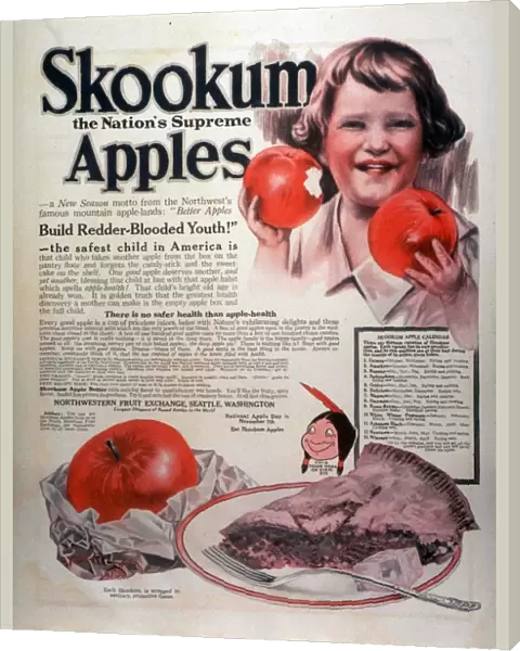 1920s USA apples fruit