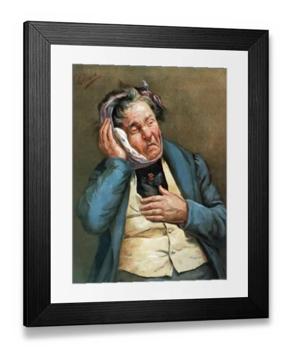 Framed Print : Pears 1890s UK expressions pain toothache soap Framed Print : Pears 1890s UK expressions pain toothache soap