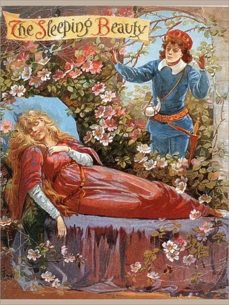 The Sleeping Beauty 1910s UK fairy tales childrens books pantomimes posters