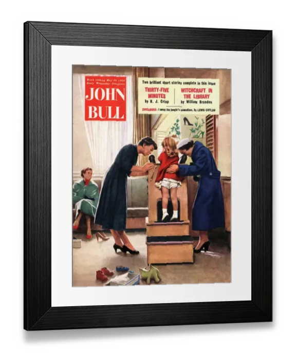 Framed Print : John Bull 1956 1950s UK john bull shoes x rays fittings radioactive radio-active Framed Print : John Bull 1956 1950s UK john bull shoes x rays fittings radioactive radio-active