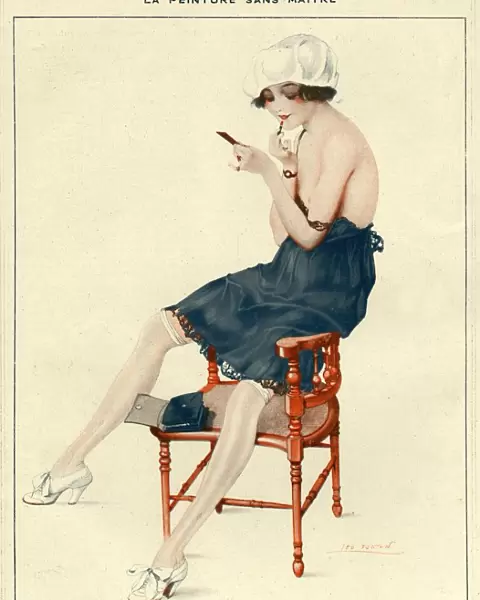 La Vie Parisienne 1918 1910s France Leo Fontan illustrations erotica make-up makeup