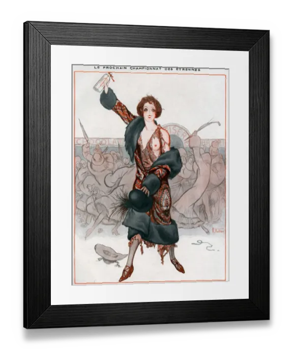 Framed Print : La Vie Parisienne, 1920s, France Framed Print : La Vie Parisienne, 1920s, France