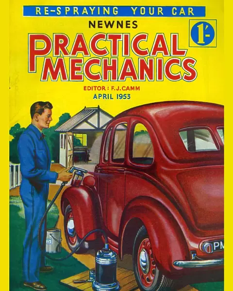 Practical Mechanics 1953 1950s UK magazines cars repairs