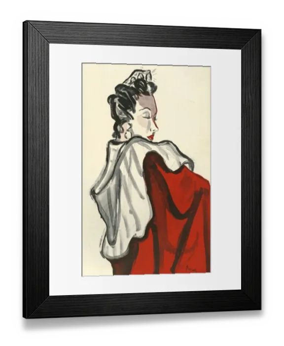 Framed Print : Womens Fashion 1930s 1939 1930s UK portraits womens