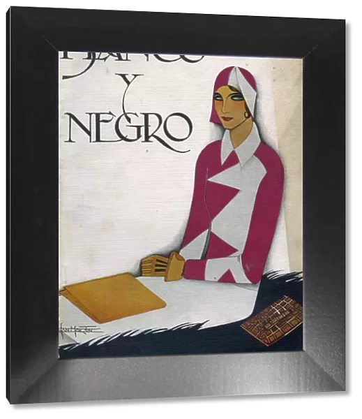 Blanco y Negro 1930 1930s Spain art deco cc portraits womens