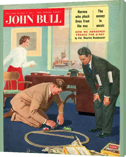 John Bull 1957 1950s UK trains hobbies magazines