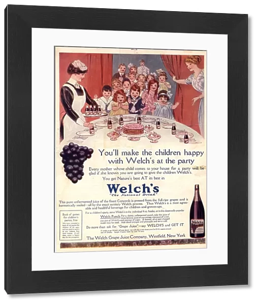 1910s USA welchs juice childrens party