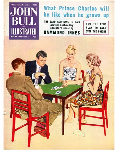 John Bull 1950s UK games cards bridge magazines