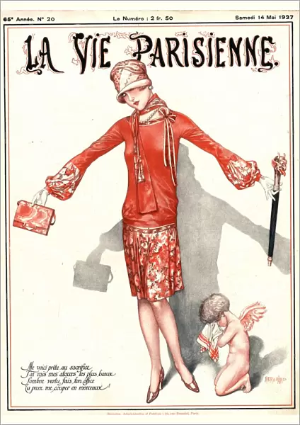 1927 1920s France erotica glamour la vie parisienne cupids art deco womens magazines