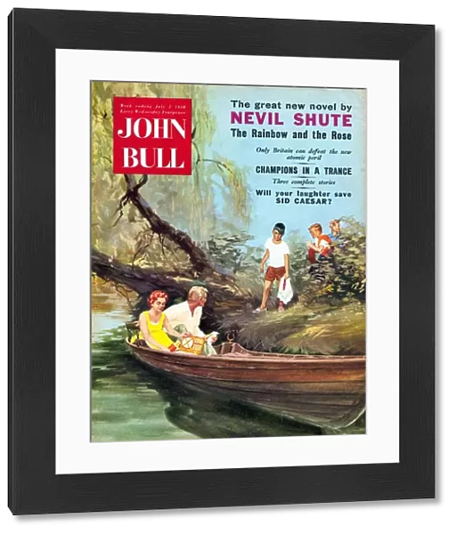 John Bull 1950s UK picnics swimming boats magazines