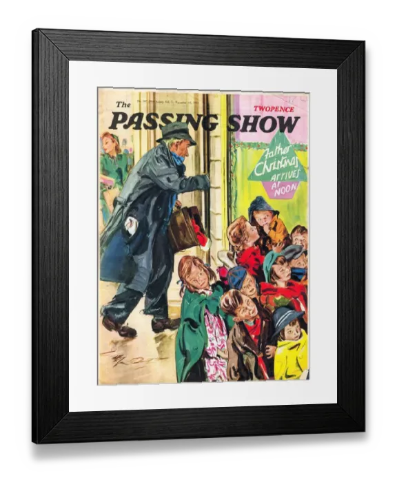 Framed Print : 1930s, UK, The Passing Show, Magazine Cover