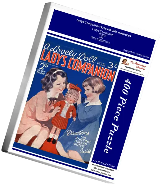 Ladys Companion 1930s UK dolls magazines