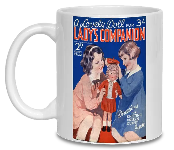 Ladys Companion 1930s UK dolls magazines