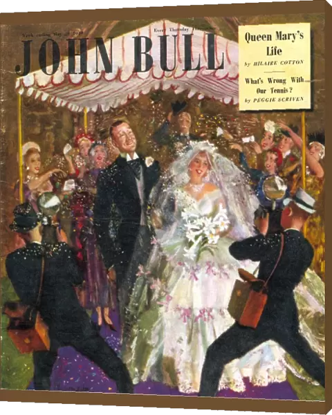 John Bull 1949 1940s UK love marriages weddings brides bridegrooms photography cameras