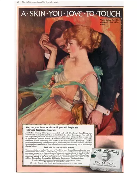 1910s USA expressions love woodburys smell soap hugging aroma