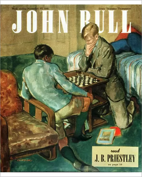 John Bull 1946 1940s UK chess board games magazines