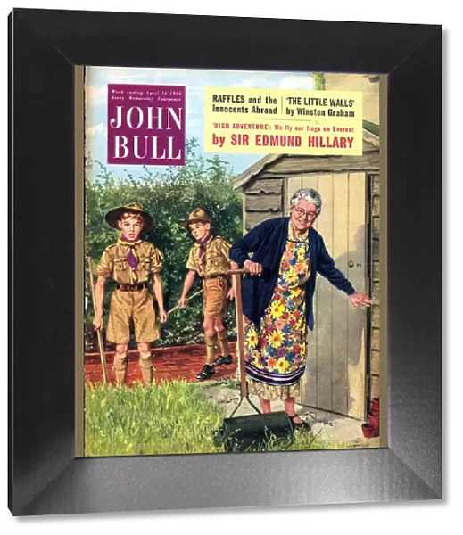 John Bull 1950s UK bob a job sheds boy scouts magazines