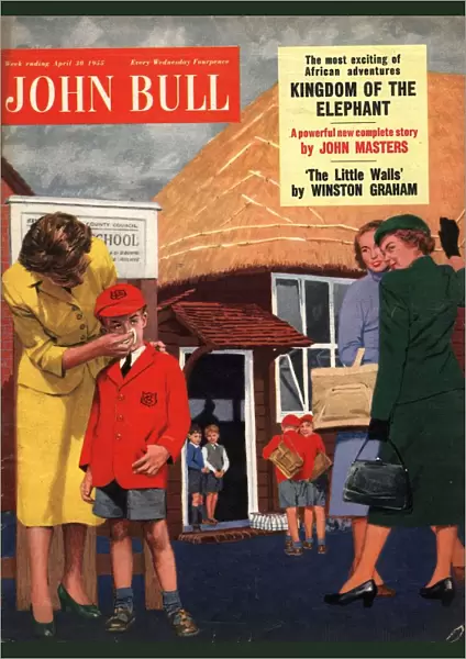 John Bull 1955 1950s UK schools magazines
