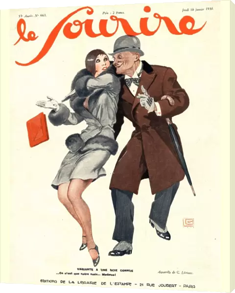 Le Sourire 1930s France glamour lechers lecherous magazines clothing clothes