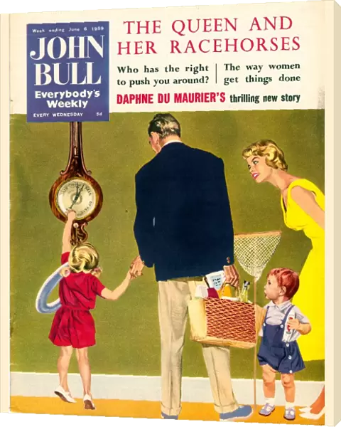 John Bull 1950s UK holidays weather magazines