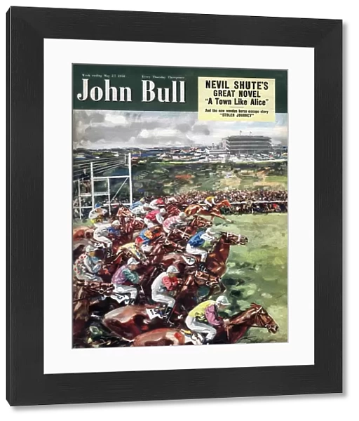 John Bull 1950 1950s UK horses racing ascot magazines