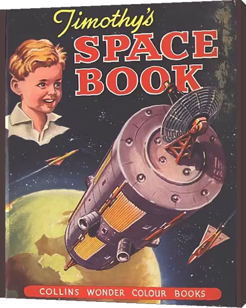Timothys Space Book 1930s UK mcitnt Timothys boys childrens Collins Wonder Colour