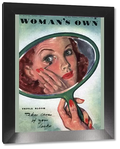 Womans Own 1944 1940s UK make-up makeup mascara magazines